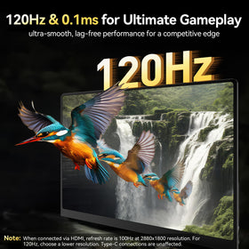 UPERFECT OLED Monitor 16-inch 500 nit brightness supports outdoor readability