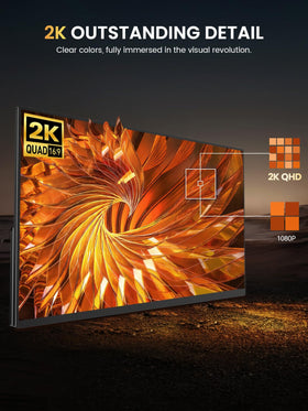 165Hz action view on UPERFECT portable monitor for smooth gameplay.