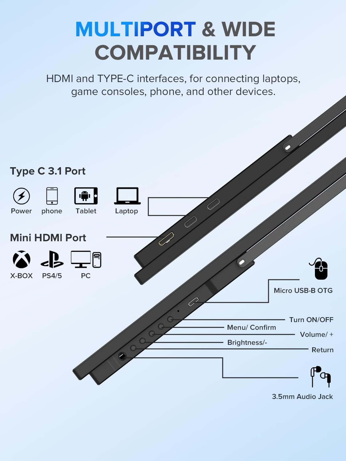 UPERFECT FreeSync HDR provides smooth gameplay and fluid scrolling