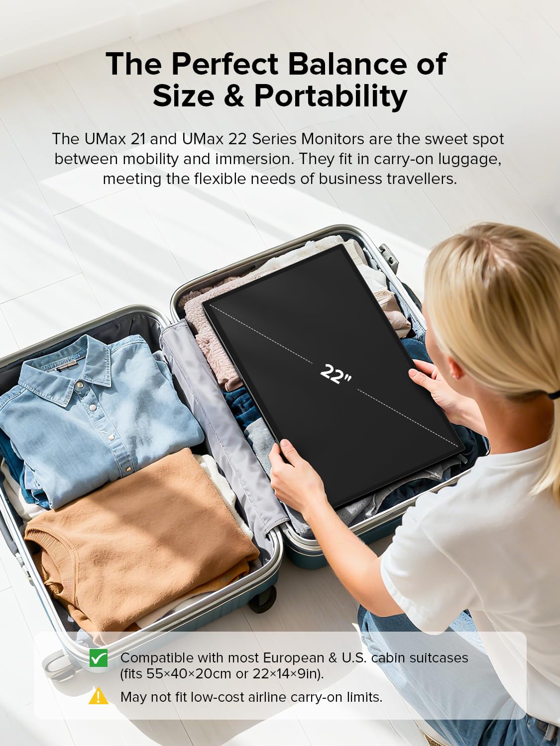 UPERFECT travel friendly second screen boosts productivity on the go