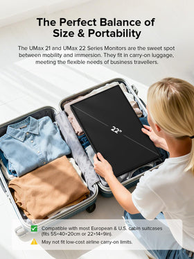 UPERFECT travel friendly second screen boosts productivity on the go
