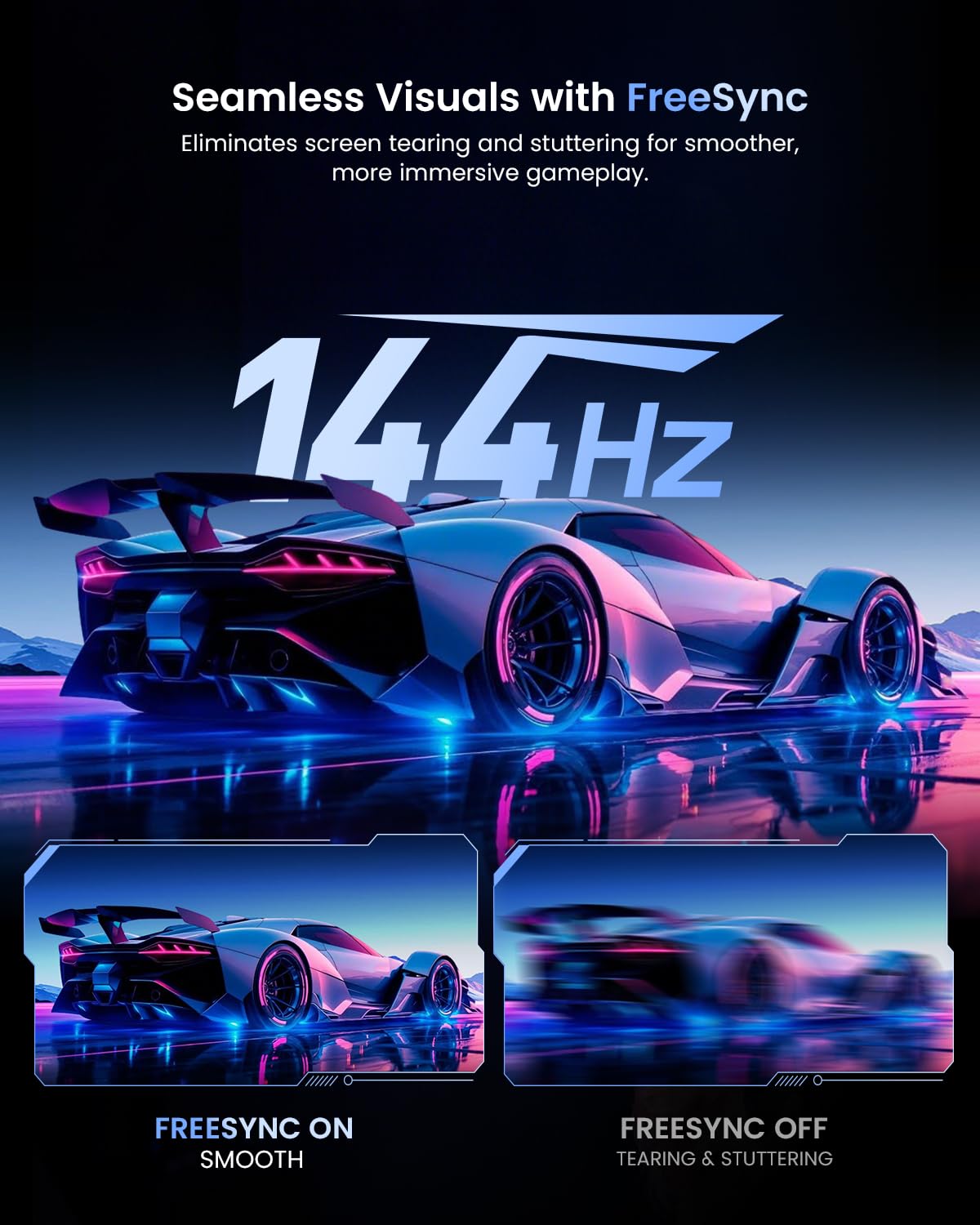UPERFECT QLED color accuracy with wide gamut for vibrant visuals