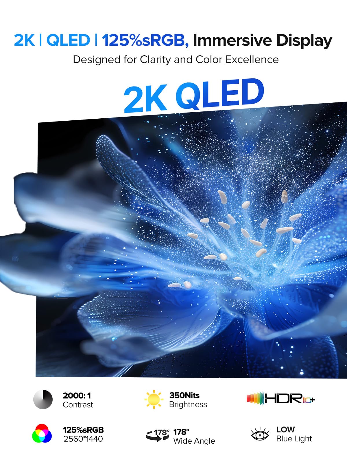 165Hz refresh for smoother gameplay on UPERFECT portable monitor.