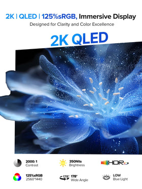165Hz refresh for smoother gameplay on UPERFECT portable monitor.