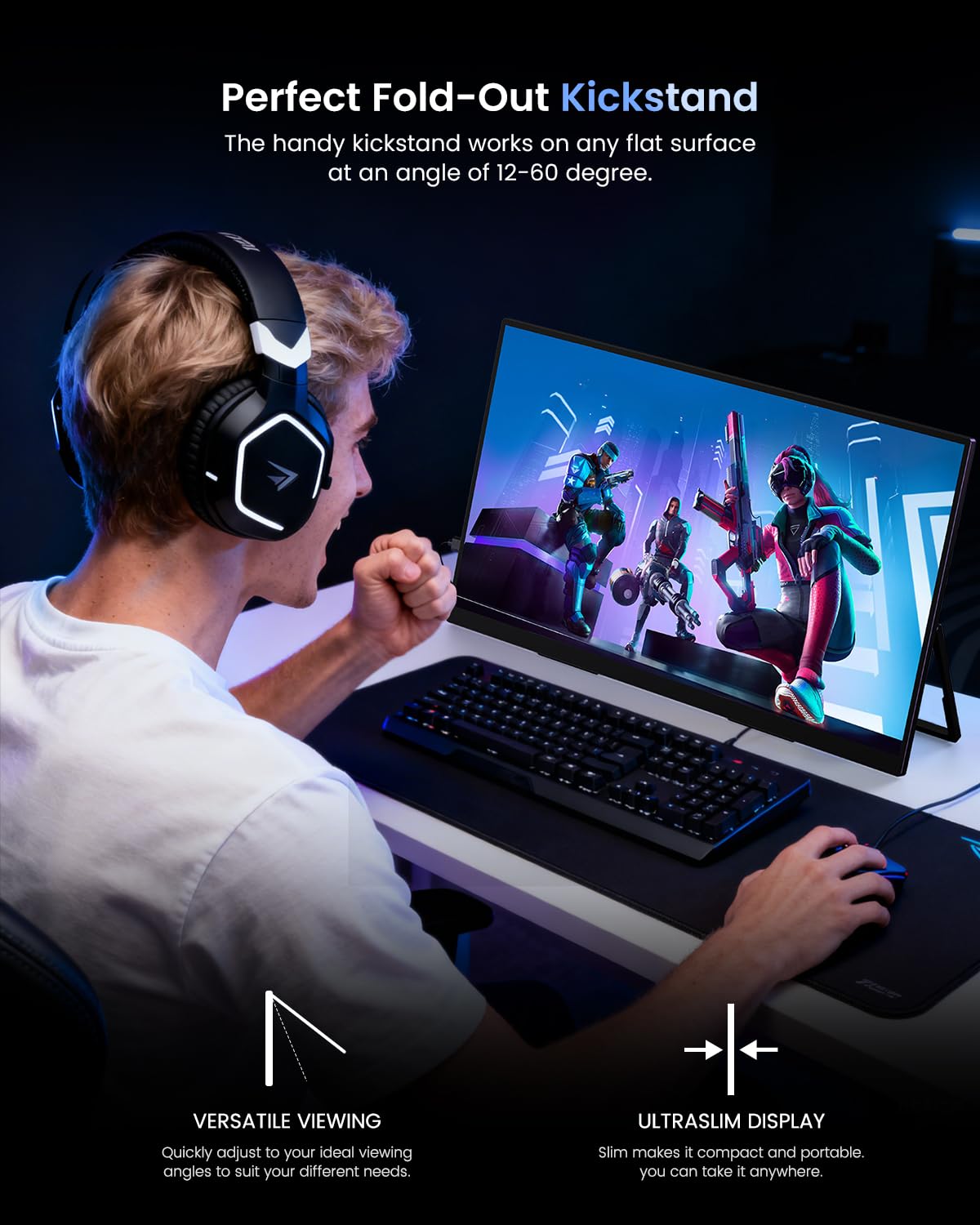 UPERFECT plug-and-play USB-C and HDMI setup for devices