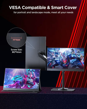 UPERFECT USB-C and Mini HDMI connectivity for easy plug-and-play with devices.