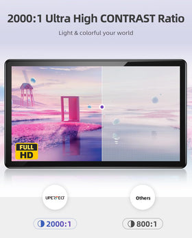 UPERFECT Y IPS 1080p panel delivering vivid colors and sharp details.