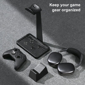 UPERGO controller shelf detail displays stable wooden ledge for safe placement