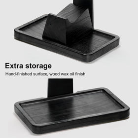 UPERGO in-use desk setup demonstrates organized workstation and space saving