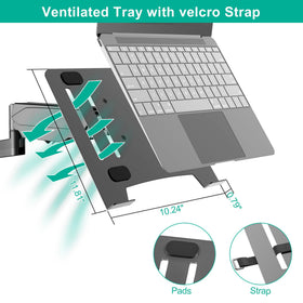 UPGRAVITY 2-in-1 setup supports laptop and monitor configurations.