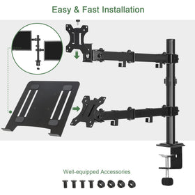 UPGRAVITY C-clamp and grommet kit hardware for flexible installation