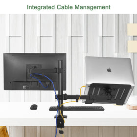 UPGRAVITY side profile showing arm adjustment for ergonomic positioning