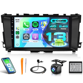 Upriding 9-inch touchscreen display for Nissan Altima enables clear navigation and media control.