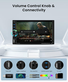Upriding FM radio with 87.5–108MHz range and customizable EQ