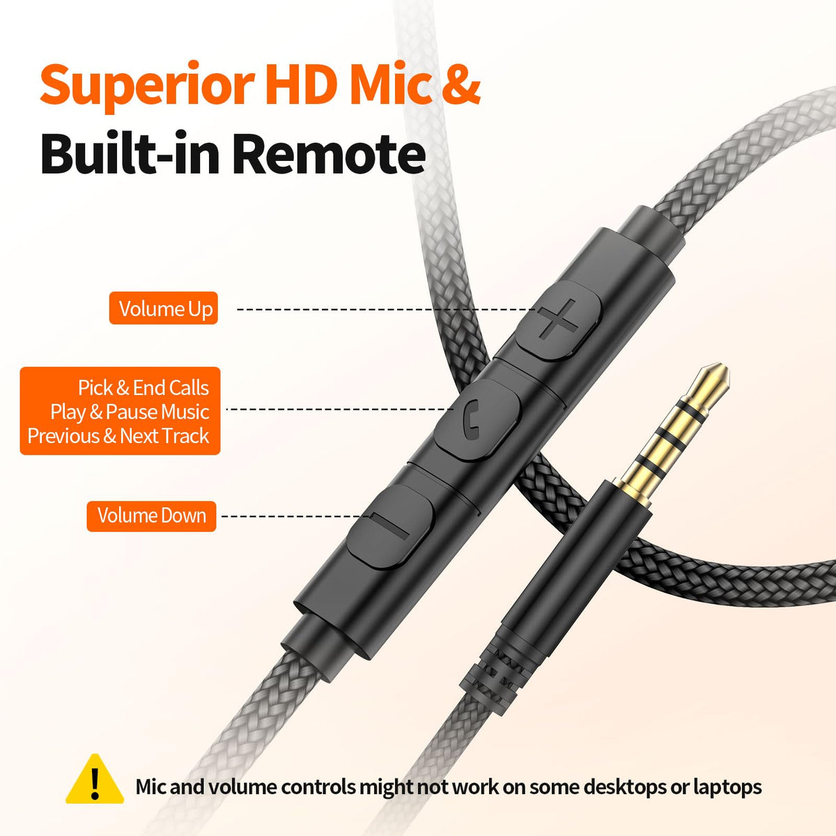 URBAN SWING W70 3.5mm jack delivers stable, low-latency audio on devices.