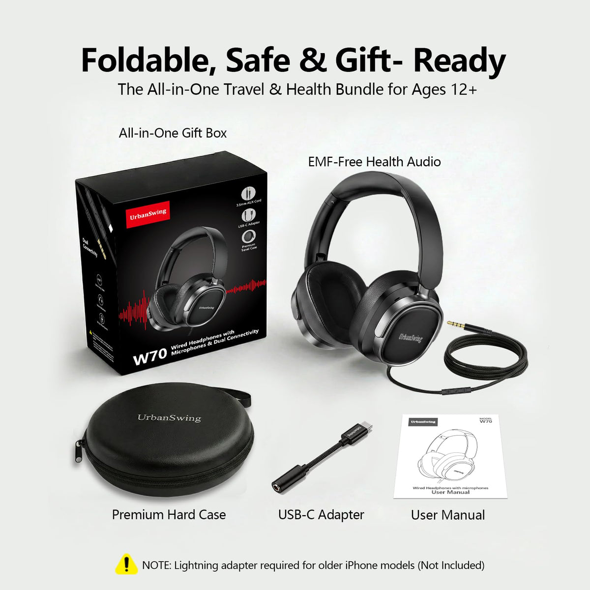 URBAN SWING W70 premium hard-shell case shields gear on the go.