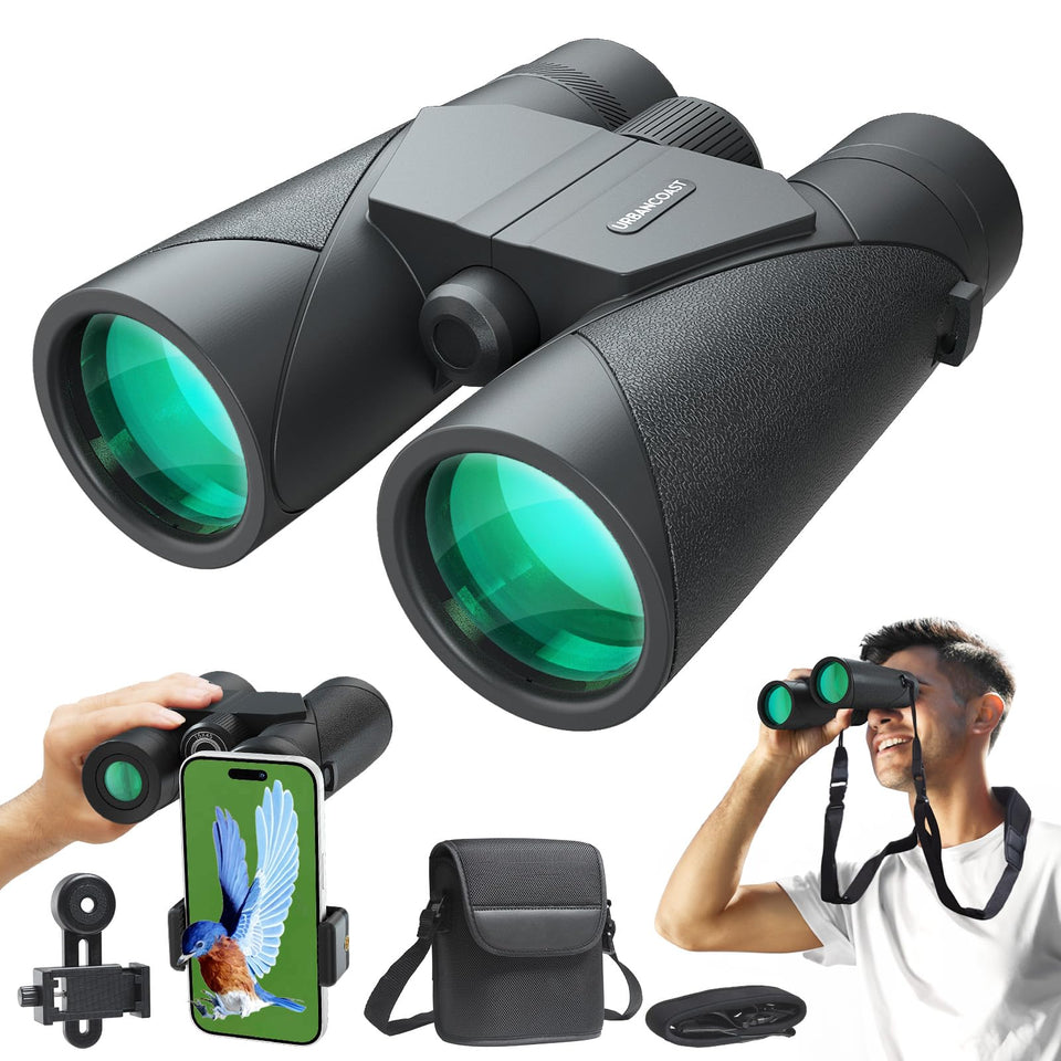 URBANCOAST 15x45 binoculars with wide-angle view for expansive birdwatching and distant landscapes.