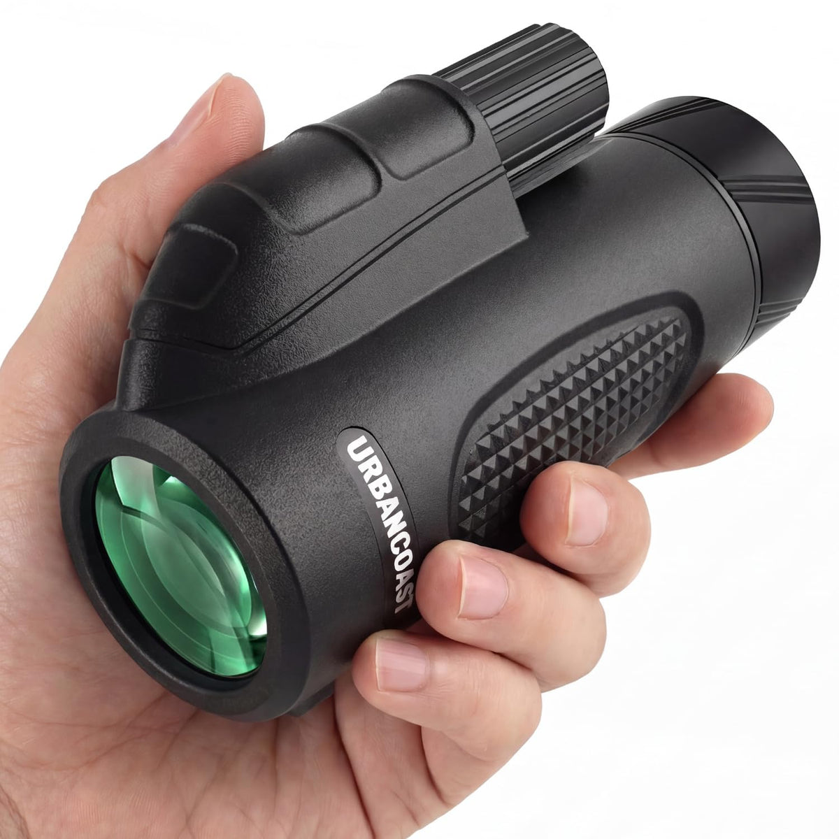 URBANCOAST mini monocular 8x32 for bird watching with bright, steady views outdoors.
