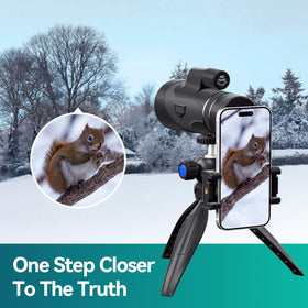 URBANCOAST monocular is ideal for hunting, bird watching, and hiking with sharp optics.
