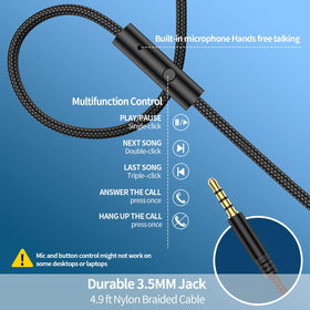 UrbanSwing W4 braided cable 4.9ft flexibility and durability