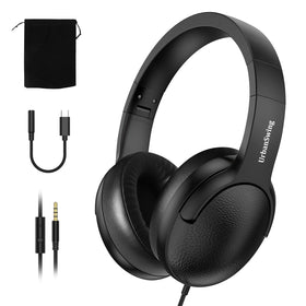 UrbanSwing W4 front view headphones bundle for classroom and travel