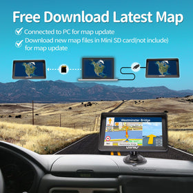 URFRU close-up of touchscreen graphics for fast, accurate map reading benefit