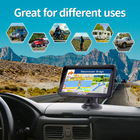 URFRU mounted on a dashboard demonstrating real-world driving convenience