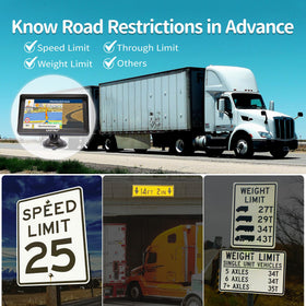 URFRU alert example showing speed camera warning to help maintain legal speed
