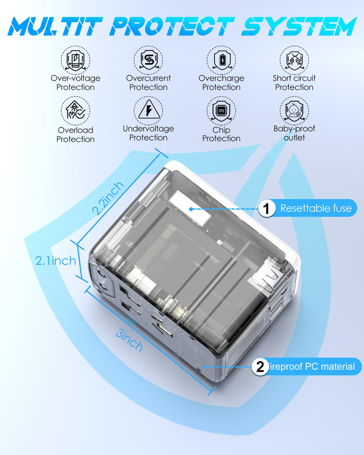 URJD in hand for scale to show compact size and portability benefit
