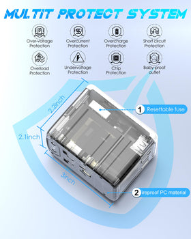 URJD in hand for scale to show compact size and portability benefit