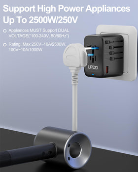URJD beside a passport and phone to show compact size and easy packing benefit