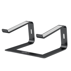 Urmust laptop stand under-desk organization for mouse and keyboard storage.