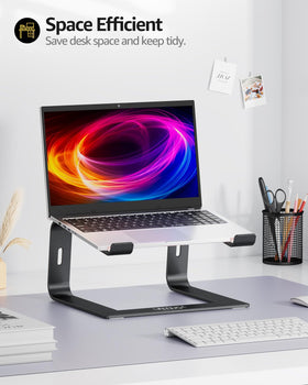 Urmust laptop stand wide compatibility for 10-15.6 inch laptops.
