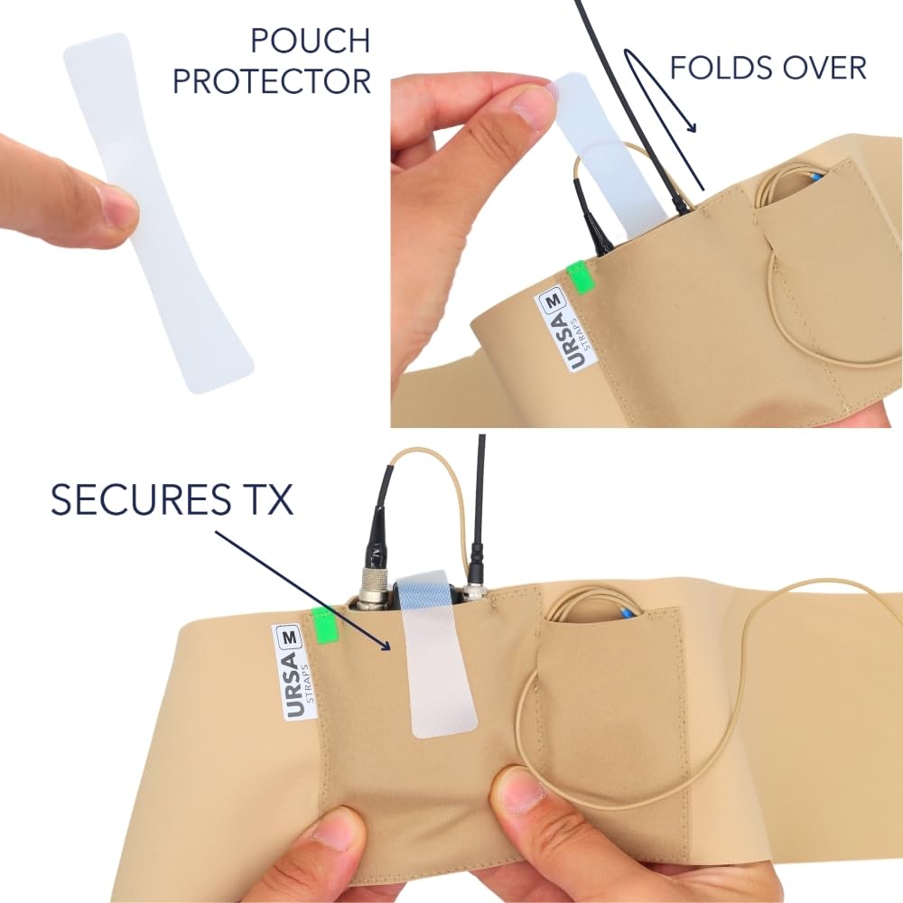 URSA Straps care tag showing machine-washable material advantage