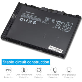 Ursulan BT04XL compatibility chart confirming supported HP EliteBook Folio models.