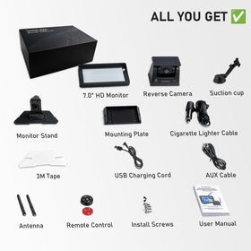 URVOLAX Bluetooth, FM, or AUX offer flexible in-cab audio use.