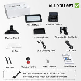 URVOLAX supports Bluetooth FM AUX for flexible audio options.