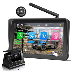URVOLAX magnetic wireless backup camera delivers quick rear visibility for safe parking.