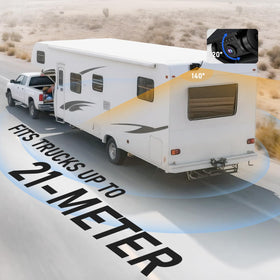 URVOLAX adjustable parking guidelines aid precise reversals.
