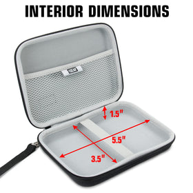 Elastic security strap keeps the hotspot secure during travel in the USA Gear case.