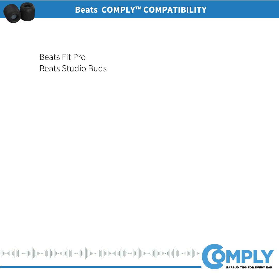 USA-made COMPLY tips packaged for Beats users.