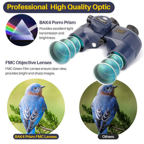 USCAMEL FMC lens close-up highlighting brightness and contrast