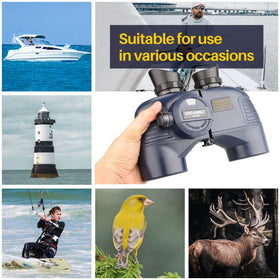 USCAMEL illuminated compass aids night navigation and low-light viewing