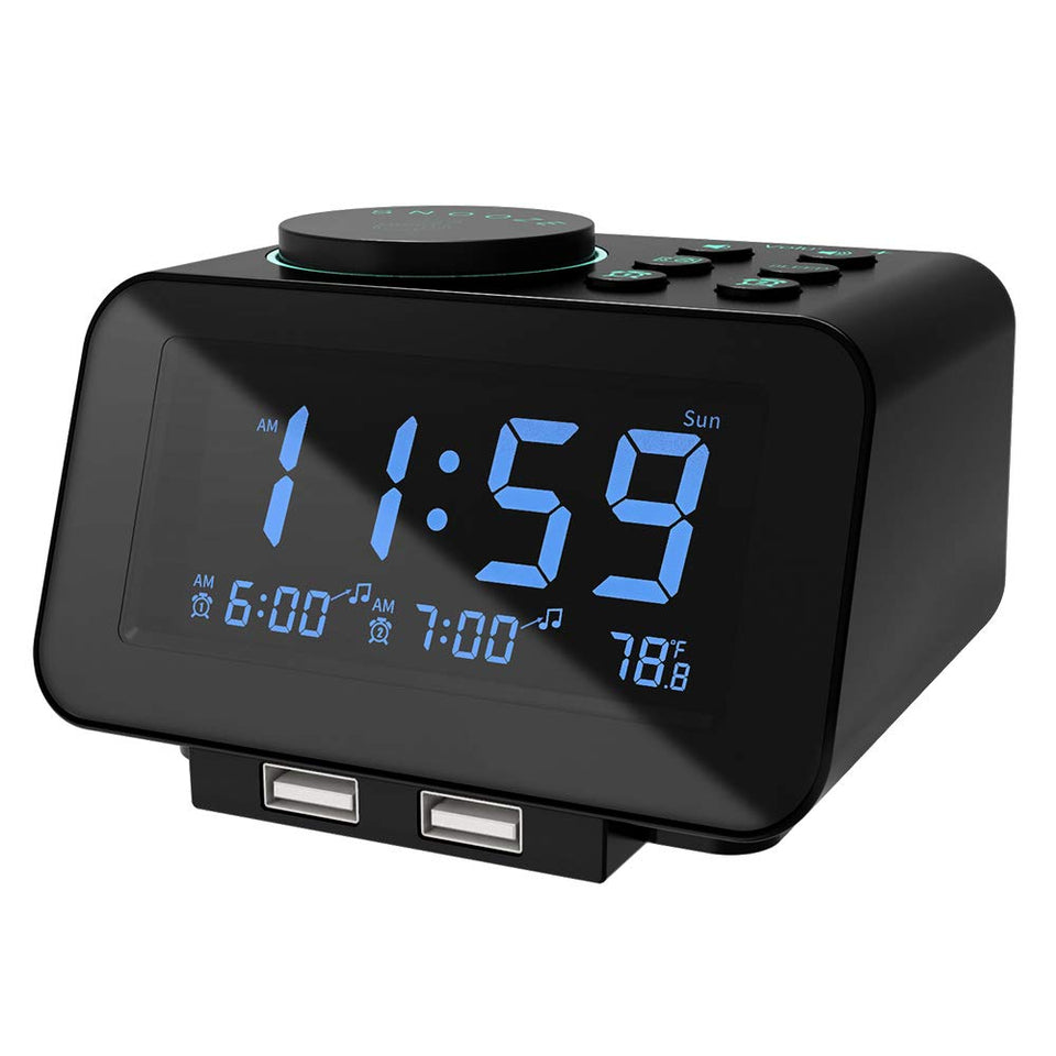 uscce front display showing time and temperature for easy nighttime viewing
