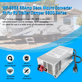 USSKYBOY WF-9855 side-angle view highlights compact, durable deck-mount design.