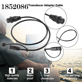 Ussuray adapter plugged into Humminbird HELIX 7 demonstrating restored imaging