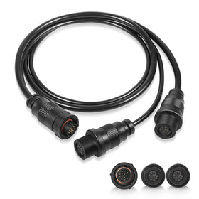 usvehj Y splitter front connection showing secure plug and easy install benefit