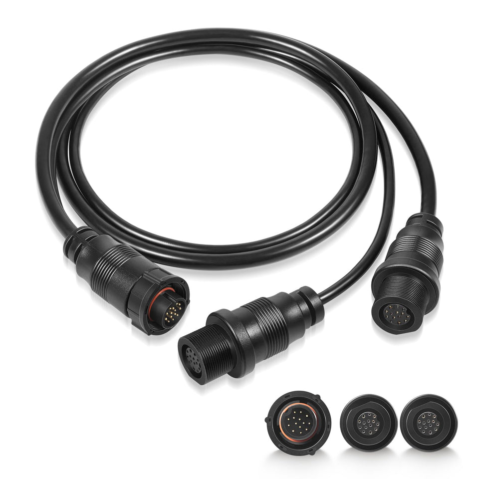 usvehj Y splitter front connection showing secure plug and easy install benefit