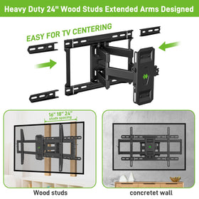 USX MOUNT articulating arms detail with smooth movement and strength