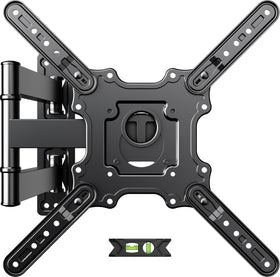 USX Mount full-motion wall mount extended for flexible viewing angles at any seat